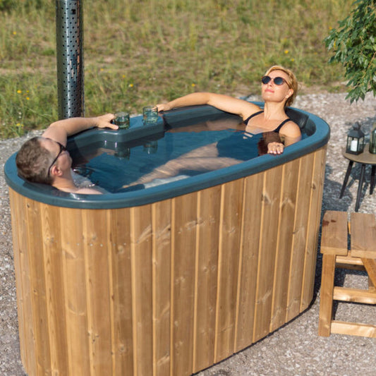 Votre devis personnalisé pour un bain nordique moderne en fibre de verre